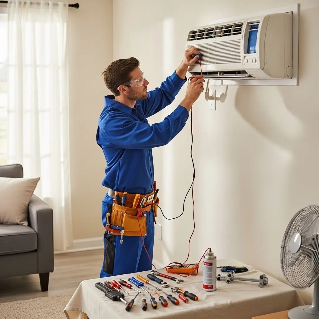 Kalecik Termoteknik Termoteknik klima gaz dolumu ve bakım – Enerji verimliliği artırıldı. - Teknik servis örneği